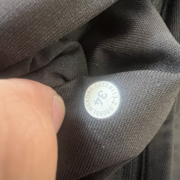 Lululemon ABC Pants 34 Black Athleisure Casual Workwear Sportswear Commission - Picture 6 of 9